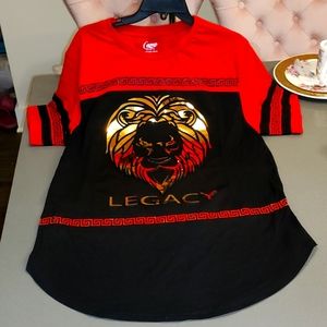 Men's shirt sleeveshirt, long cut